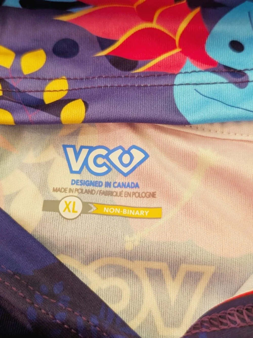 Tropical Vicious Circle Logo Pullover Hoodie Purple Mens XL Pockets